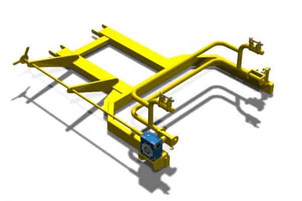 Rotating Bin Handler